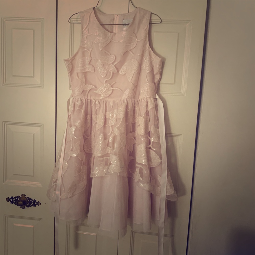 Kids pink dress